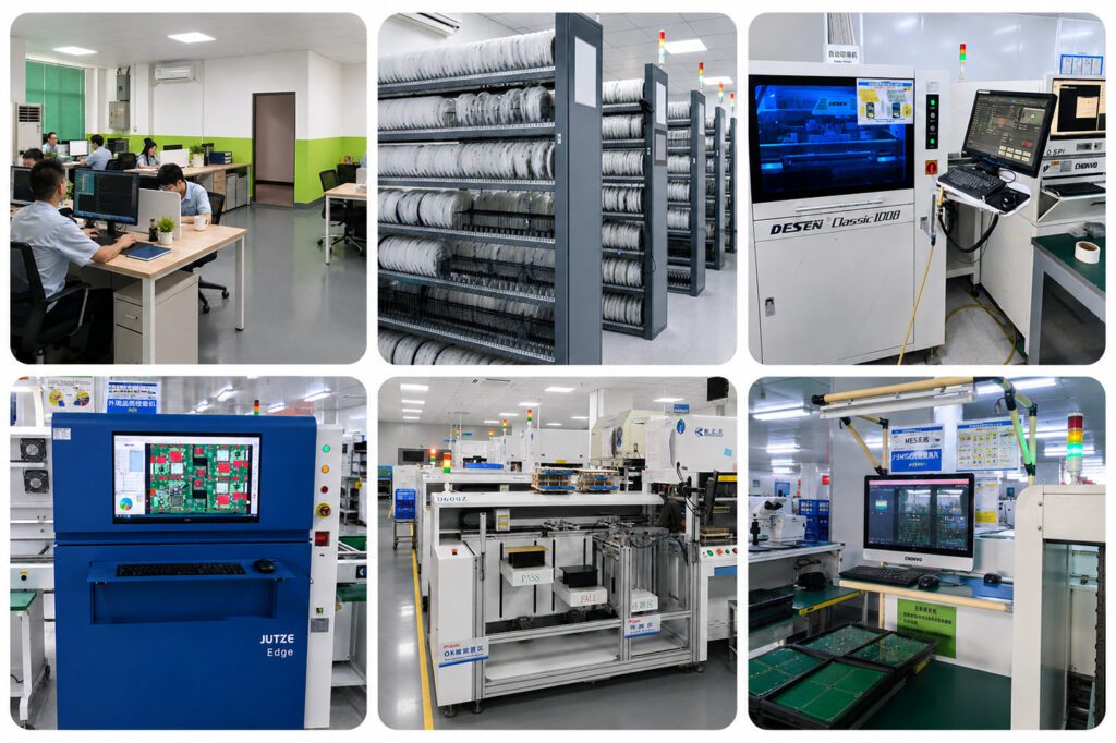 PCB and PCBA quality control inspection equipment and engineering support