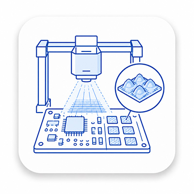 AOI and 3D SPI inspection for PCB assembly quality control
