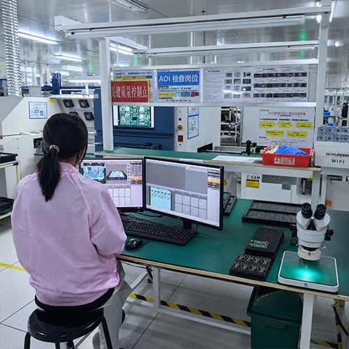 AOI engineering inspection workstation for PCBA quality control