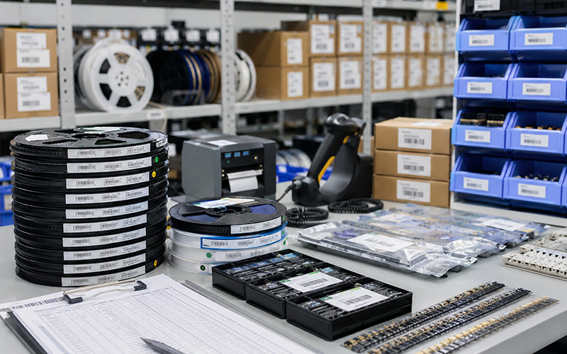 Electronic component sourcing and BOM procurement for PCB assembly