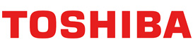 Toshiba electronic component supplier logo